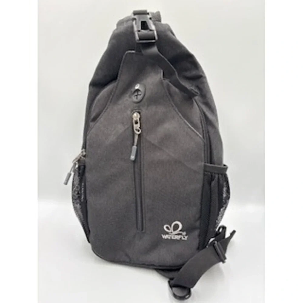 Waterfly Sling Backpack Grey Crossbody Shoulder Bag Gorpcore Outdoor Day Pack